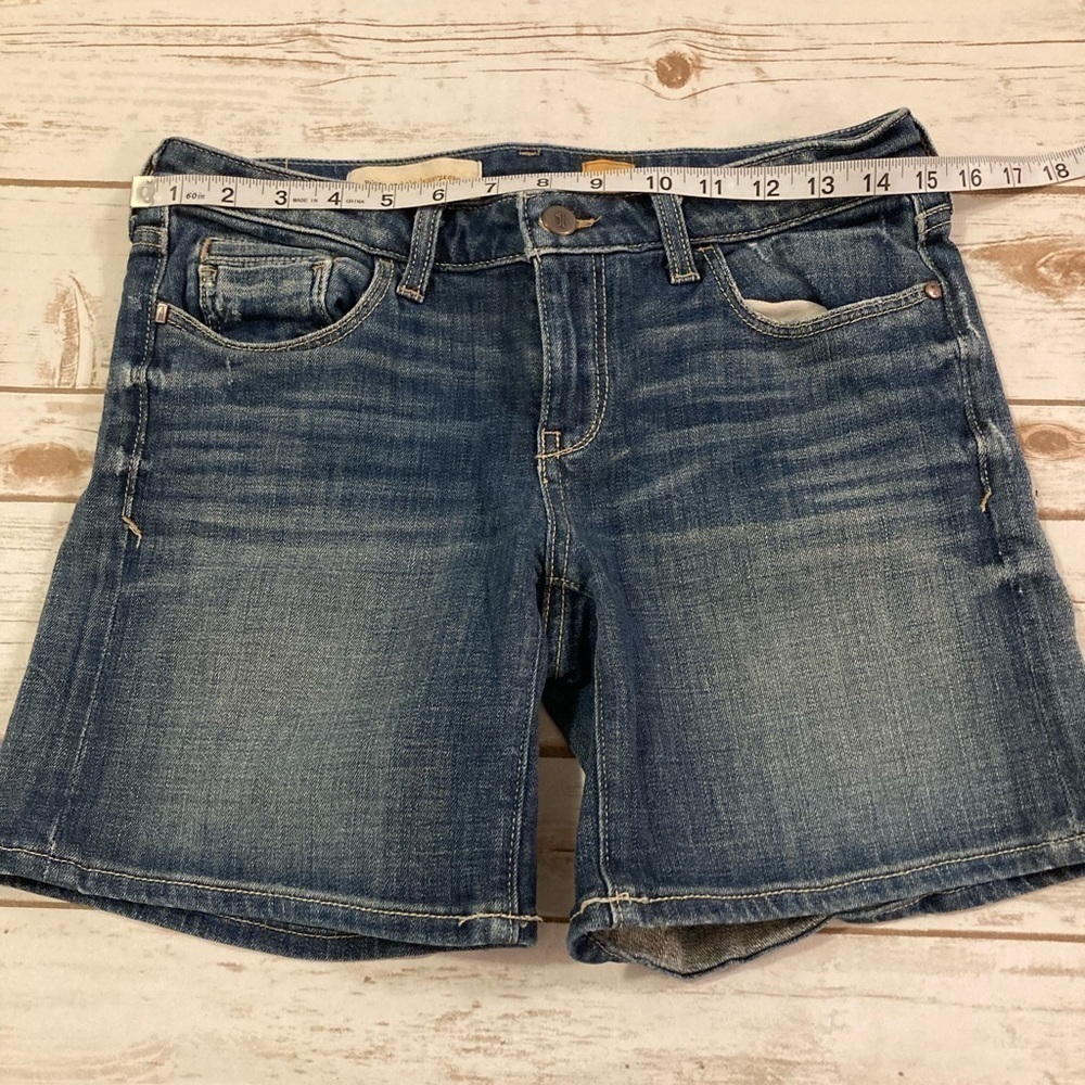 Anthropologie Pilcro and The Letterpress Fit Stet Jean Shorts Size 26 - Picture 4 of 10
